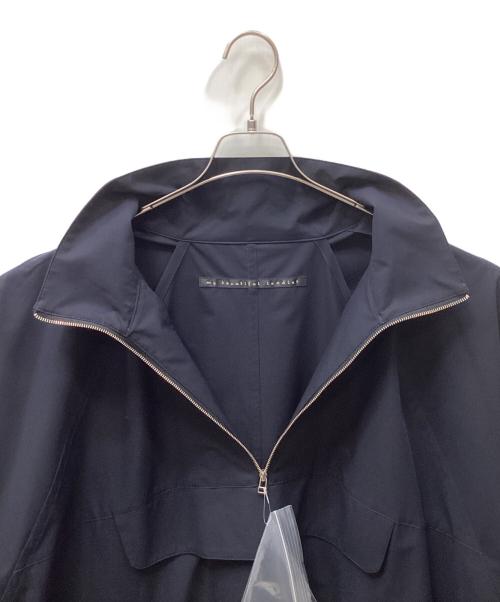 My Beautiful Landlet（マイビューティフルランドレット）My Beautiful Landlet (マイビューティフルランドレット) PRIMEFLEX HALF ZIP PULLOVER ネイビーの古着・服飾アイテム