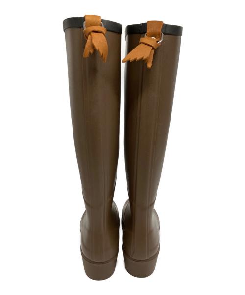 AIGLE（エーグル）AIGLE (エーグル) ミスジュリエットAラバーブーツ ブラウン サイズ:36の古着・服飾アイテム