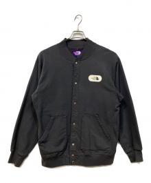 THE NORTHFACE PURPLELABEL（ザ・ノースフェイス パープルレーベル）の古着「11ozスナップカーディガン」｜グレー