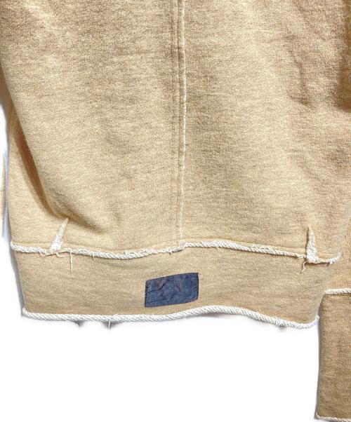 L.G.B（ルグランブルー）L.G.B (ルグランブルー) 00'S ジップアップニットパーカー ベージュ サイズ:2の古着・服飾アイテム