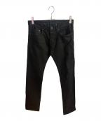 DIOR HOMMEディオール オム）の古着「08AW Coated  Skinny Pants」｜ブラック