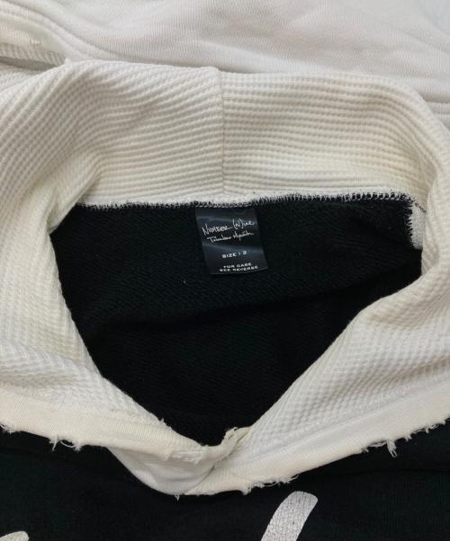 FENDER（フェンダー）FENDER (フェンダー) NUMBER (N)INE (ナンバーナイン) aw05 “the high streets” fender hoodie ブラック サイズ:3の古着・服飾アイテム