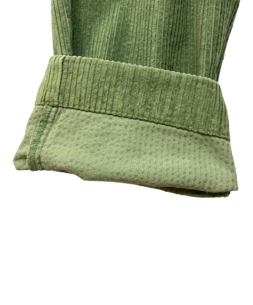 Patagonia（パタゴニア）Patagonia (パタゴニア) ワイドウェール・コーデュロイ・パンツ グリーン サイズ:SIZE　Sの古着・服飾アイテム