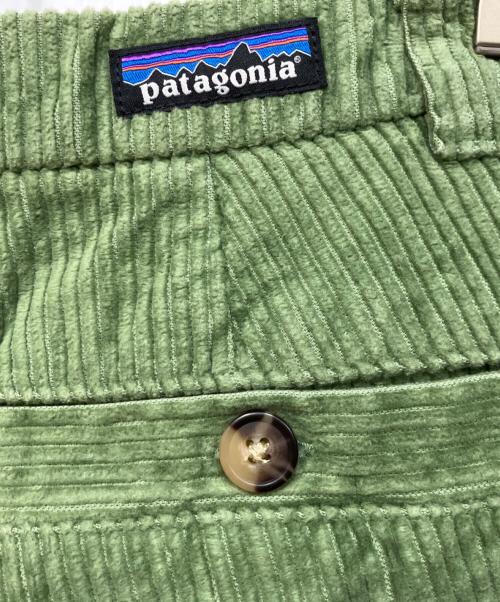 Patagonia（パタゴニア）Patagonia (パタゴニア) ワイドウェール・コーデュロイ・パンツ グリーン サイズ:SIZE　Sの古着・服飾アイテム