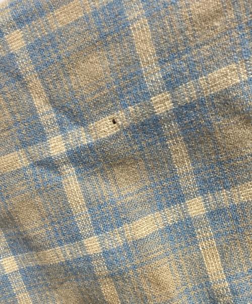 PENDLETON（ペンドルトン）PENDLETON (ペンドルトン) 70s Pendleton Wool Plaid Loop Shirt ブルー サイズ:Mの古着・服飾アイテム