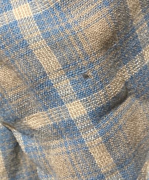 PENDLETON（ペンドルトン）PENDLETON (ペンドルトン) 70s Pendleton Wool Plaid Loop Shirt ブルー サイズ:Mの古着・服飾アイテム
