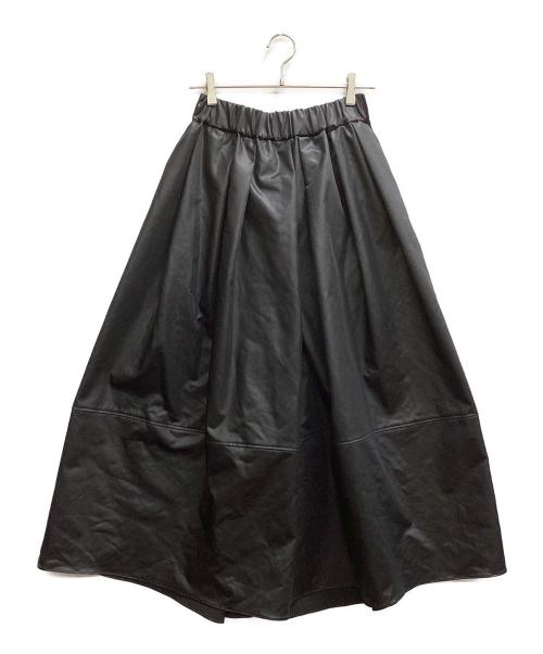 LOHEN（ローヘン）LOHEN (ローヘン) ECO LEATHER SKIRT PANTS ブラック サイズ:36の古着・服飾アイテム