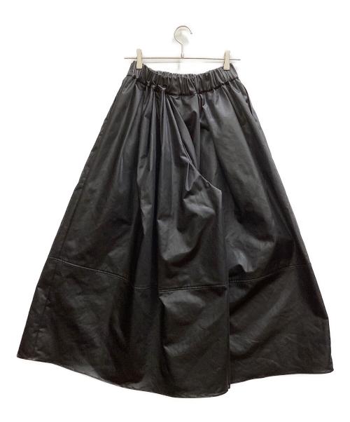LOHEN（ローヘン）LOHEN (ローヘン) ECO LEATHER SKIRT PANTS ブラック サイズ:36の古着・服飾アイテム
