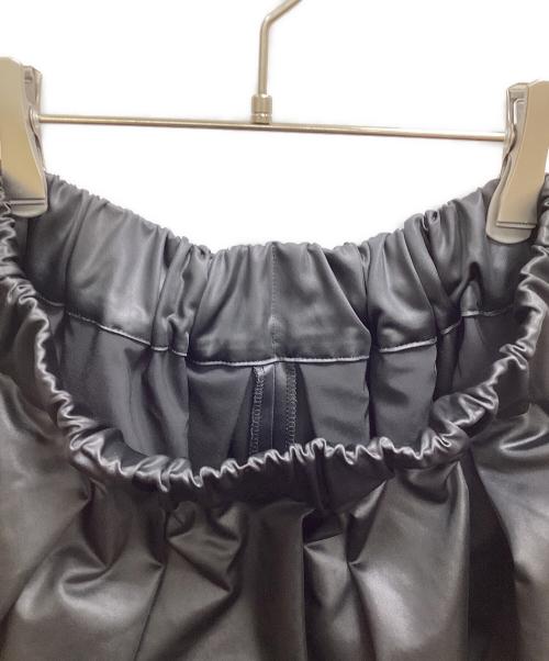 LOHEN（ローヘン）LOHEN (ローヘン) ECO LEATHER SKIRT PANTS ブラック サイズ:36の古着・服飾アイテム