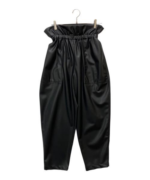 IORE（イオレ）IORE (イオレ) Petal Leather Pants ブラック サイズ:SIZE 36の古着・服飾アイテム