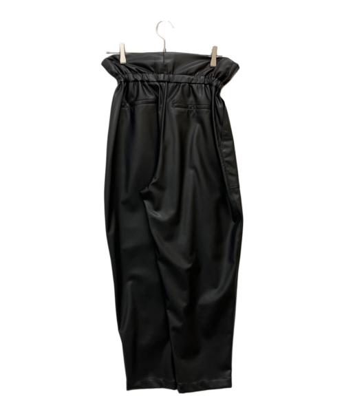 IORE（イオレ）IORE (イオレ) Petal Leather Pants ブラック サイズ:SIZE 36の古着・服飾アイテム