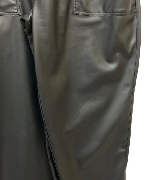 IORE（イオレ）IORE (イオレ) Petal Leather Pants ブラック サイズ:SIZE 36の古着・服飾アイテム