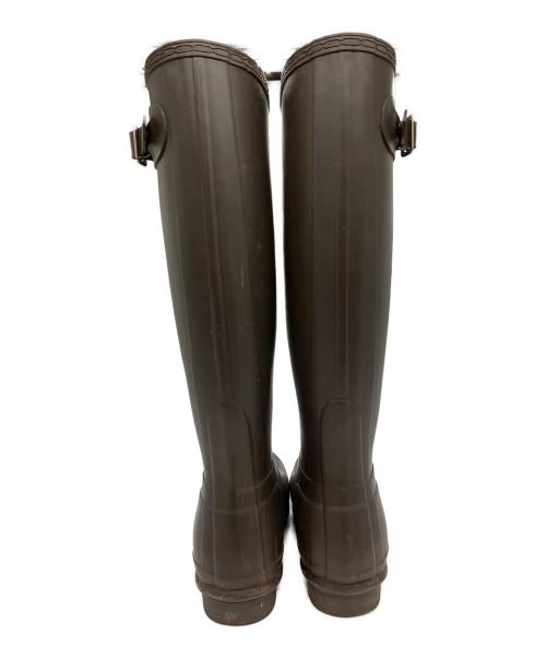 HUNTER（ハンター）HUNTER (ハンター) ORIGINAL TALL ブラウン サイズ:UK 4の古着・服飾アイテム