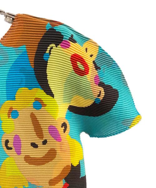 ISSEY MIYAKE me（イッセイ ミヤケ ミー）ISSEY MIYAKE me (イッセイ ミヤケ ミー) プリーツカットソー グリーン サイズ:FREEの古着・服飾アイテム