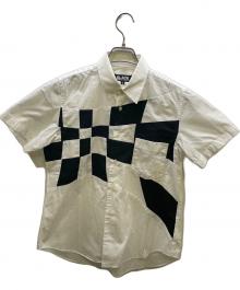 BLACK COMME des GARCONS（ブラックコムデギャルソン）の古着「半袖シャツ」｜ホワイト