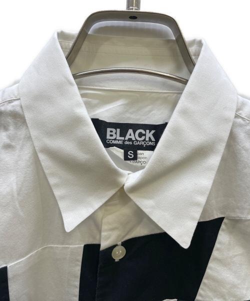 BLACK COMME des GARCONS（ブラックコムデギャルソン）BLACK COMME des GARCONS (ブラックコムデギャルソン) 半袖シャツ ホワイト サイズ:Sの古着・服飾アイテム