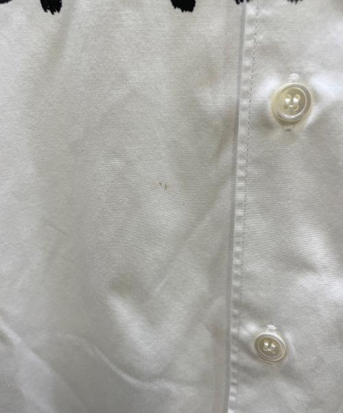 COMME des GARCONS HOMME PLUS（コムデギャルソンオムプリュス）COMME des GARCONS HOMME PLUS (コムデギャルソンオムプリュス) メッセージプリントシャツ ホワイト サイズ:XSの古着・服飾アイテム