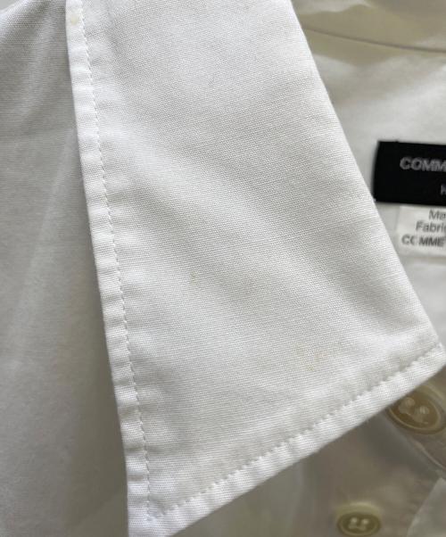 COMME des GARCONS HOMME PLUS（コムデギャルソンオムプリュス）COMME des GARCONS HOMME PLUS (コムデギャルソンオムプリュス) メッセージプリントシャツ ホワイト サイズ:XSの古着・服飾アイテム