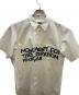 COMME des GARCONS HOMME PLUS（コムデギャルソンオムプリュス）の古着「メッセージプリントシャツ」｜ホワイト