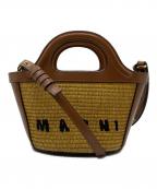 MARNIマルニ）の古着「TROPICALIA BAG MICRO」｜ブラウン