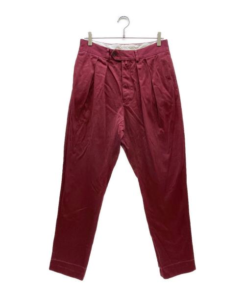 NEAT（ニート）NEAT (ニート) コットンパンツ ワインレッド サイズ:48の古着・服飾アイテム