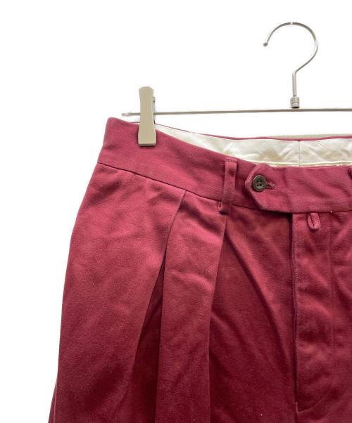 NEAT（ニート）NEAT (ニート) コットンパンツ ワインレッド サイズ:48の古着・服飾アイテム