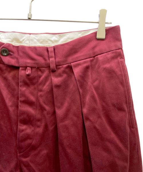 NEAT（ニート）NEAT (ニート) コットンパンツ ワインレッド サイズ:48の古着・服飾アイテム