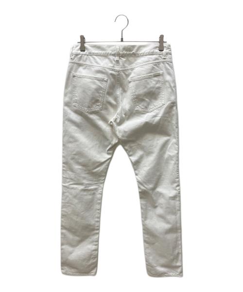 Saint Laurent Paris（サンローランパリ）Saint Laurent Paris (サンローランパリ) テーパードデニムパンツ ホワイト サイズ:SIZE 76cm (W30)の古着・服飾アイテム