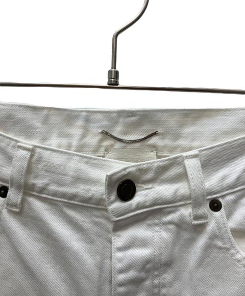 Saint Laurent Paris（サンローランパリ）Saint Laurent Paris (サンローランパリ) テーパードデニムパンツ ホワイト サイズ:SIZE 76cm (W30)の古着・服飾アイテム