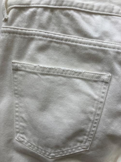 Saint Laurent Paris（サンローランパリ）Saint Laurent Paris (サンローランパリ) テーパードデニムパンツ ホワイト サイズ:SIZE 76cm (W30)の古着・服飾アイテム