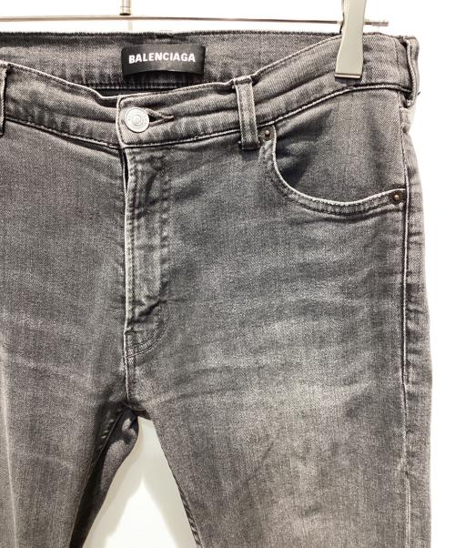 BALENCIAGA（バレンシアガ）BALENCIAGA (バレンシアガ) スキニーデニムパンツ ブラック サイズ:29の古着・服飾アイテム