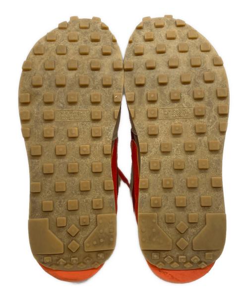 NIKE（ナイキ）NIKE (ナイキ) sacai (サカイ) LD Waffle Orange Blaze ブラウン×オレンジ サイズ:24の古着・服飾アイテム