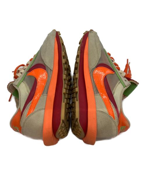 NIKE（ナイキ）NIKE (ナイキ) sacai (サカイ) LD Waffle Orange Blaze ブラウン×オレンジ サイズ:24の古着・服飾アイテム