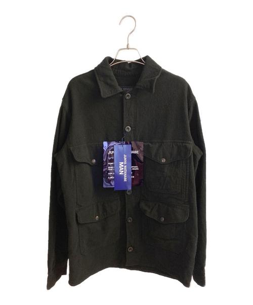 JUNYA WATANABE MAN（ジュンヤワタナベマン）JUNYA WATANABE MAN (ジュンヤワタナベマン) ウールアクリルツイル 製品染縮絨 ブラック サイズ:Ｍの古着・服飾アイテム
