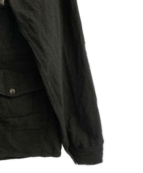JUNYA WATANABE MAN（ジュンヤワタナベマン）JUNYA WATANABE MAN (ジュンヤワタナベマン) ウールアクリルツイル 製品染縮絨 ブラック サイズ:Ｍの古着・服飾アイテム