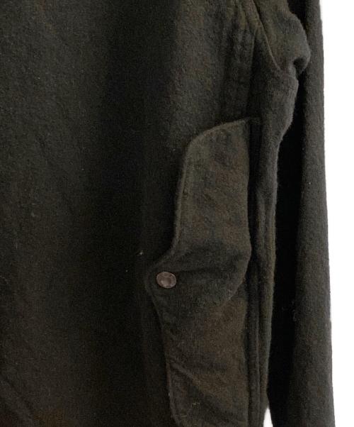 JUNYA WATANABE MAN（ジュンヤワタナベマン）JUNYA WATANABE MAN (ジュンヤワタナベマン) ウールアクリルツイル 製品染縮絨 ブラック サイズ:Ｍの古着・服飾アイテム