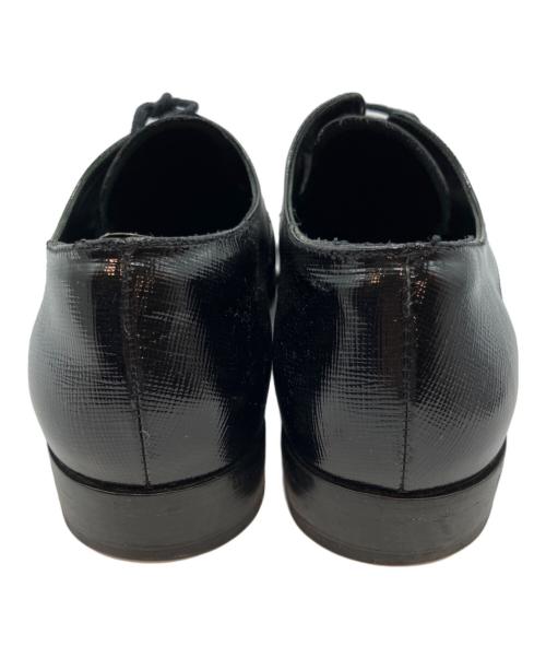 PRADA（プラダ）PRADA (プラダ) レースアップシューズ ブラック サイズ:36 1/2の古着・服飾アイテム