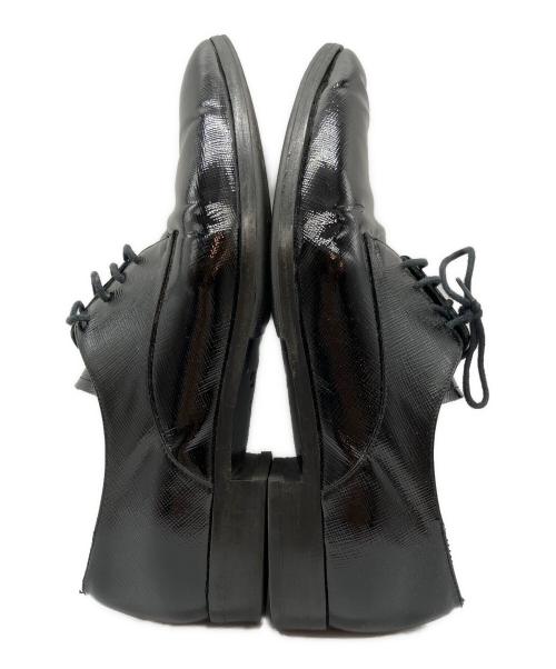 PRADA（プラダ）PRADA (プラダ) レースアップシューズ ブラック サイズ:36 1/2の古着・服飾アイテム