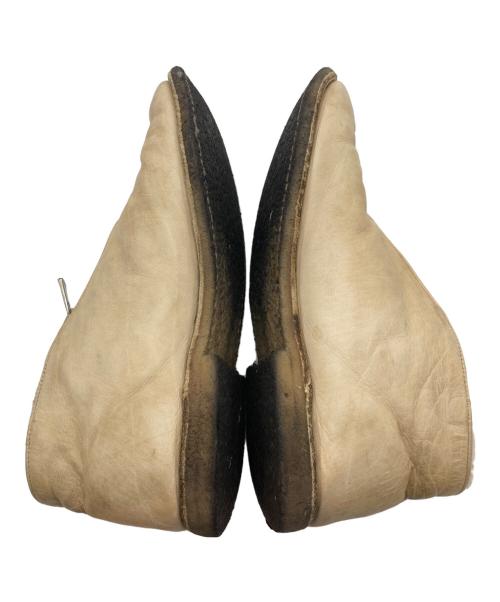 GUIDI（グイディ）GUIDI (グイディ) ショートムートンブーツ アイボリー サイズ:SIZE 42の古着・服飾アイテム