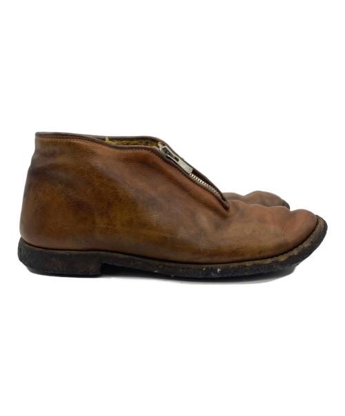 GUIDI（グイディ）GUIDI (グイディ) ショートブーツ ブラウン サイズ:SIZE 42の古着・服飾アイテム