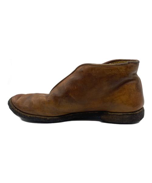 GUIDI（グイディ）GUIDI (グイディ) ショートブーツ ブラウン サイズ:SIZE 42の古着・服飾アイテム