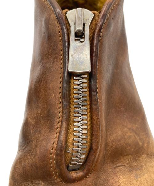 GUIDI（グイディ）GUIDI (グイディ) ショートブーツ ブラウン サイズ:SIZE 42の古着・服飾アイテム