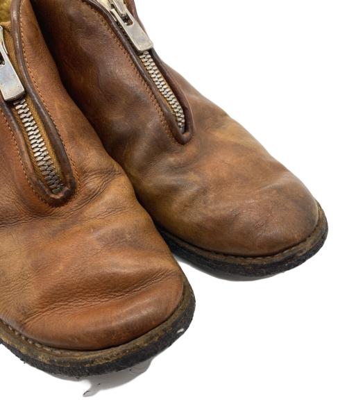 GUIDI（グイディ）GUIDI (グイディ) ショートブーツ ブラウン サイズ:SIZE 42の古着・服飾アイテム