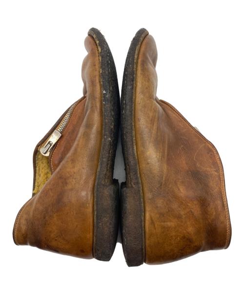 GUIDI（グイディ）GUIDI (グイディ) ショートブーツ ブラウン サイズ:SIZE 42の古着・服飾アイテム