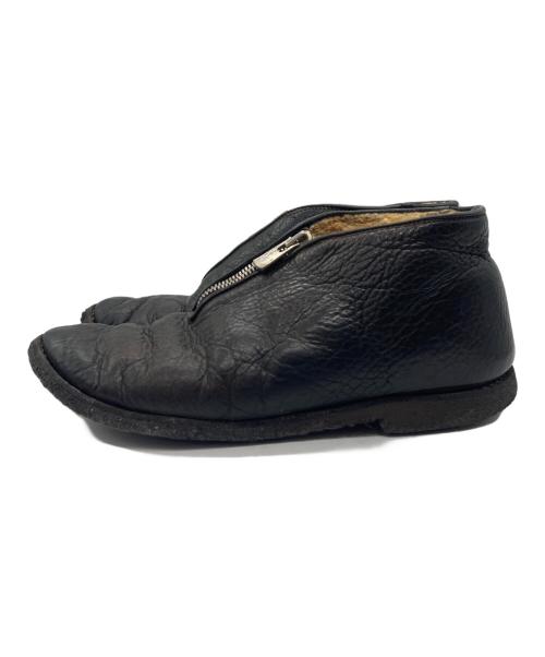GUIDI（グイディ）GUIDI (グイディ) ショートムートンブーツ ダークブラウン サイズ:SIZE 42の古着・服飾アイテム