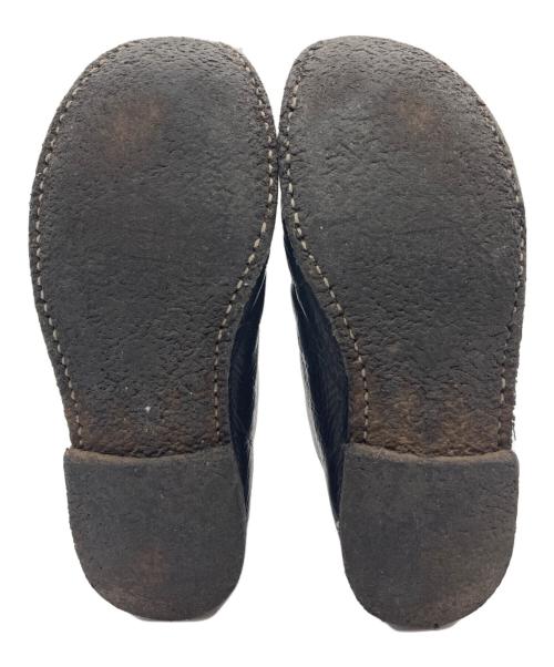 GUIDI（グイディ）GUIDI (グイディ) ショートムートンブーツ ダークブラウン サイズ:SIZE 42の古着・服飾アイテム