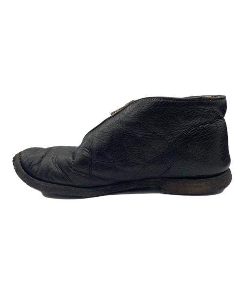 GUIDI（グイディ）GUIDI (グイディ) ショートムートンブーツ ダークブラウン サイズ:SIZE 42の古着・服飾アイテム