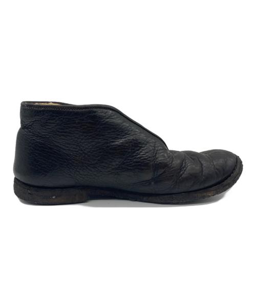 GUIDI（グイディ）GUIDI (グイディ) ショートムートンブーツ ダークブラウン サイズ:SIZE 42の古着・服飾アイテム
