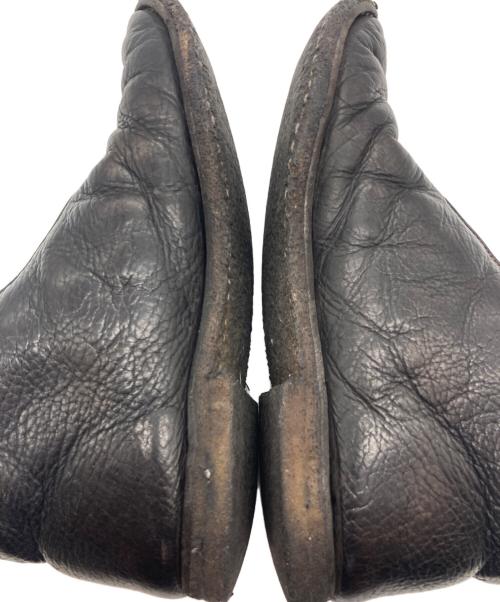 GUIDI（グイディ）GUIDI (グイディ) ショートムートンブーツ ダークブラウン サイズ:SIZE 42の古着・服飾アイテム