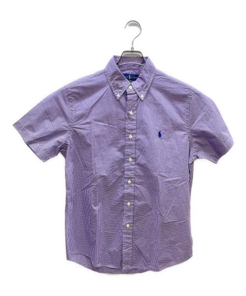 RALPH LAUREN（ラルフローレン）RALPH LAUREN (ラルフローレン) ギンガムチェックシャツ パープル サイズ:SPの古着・服飾アイテム